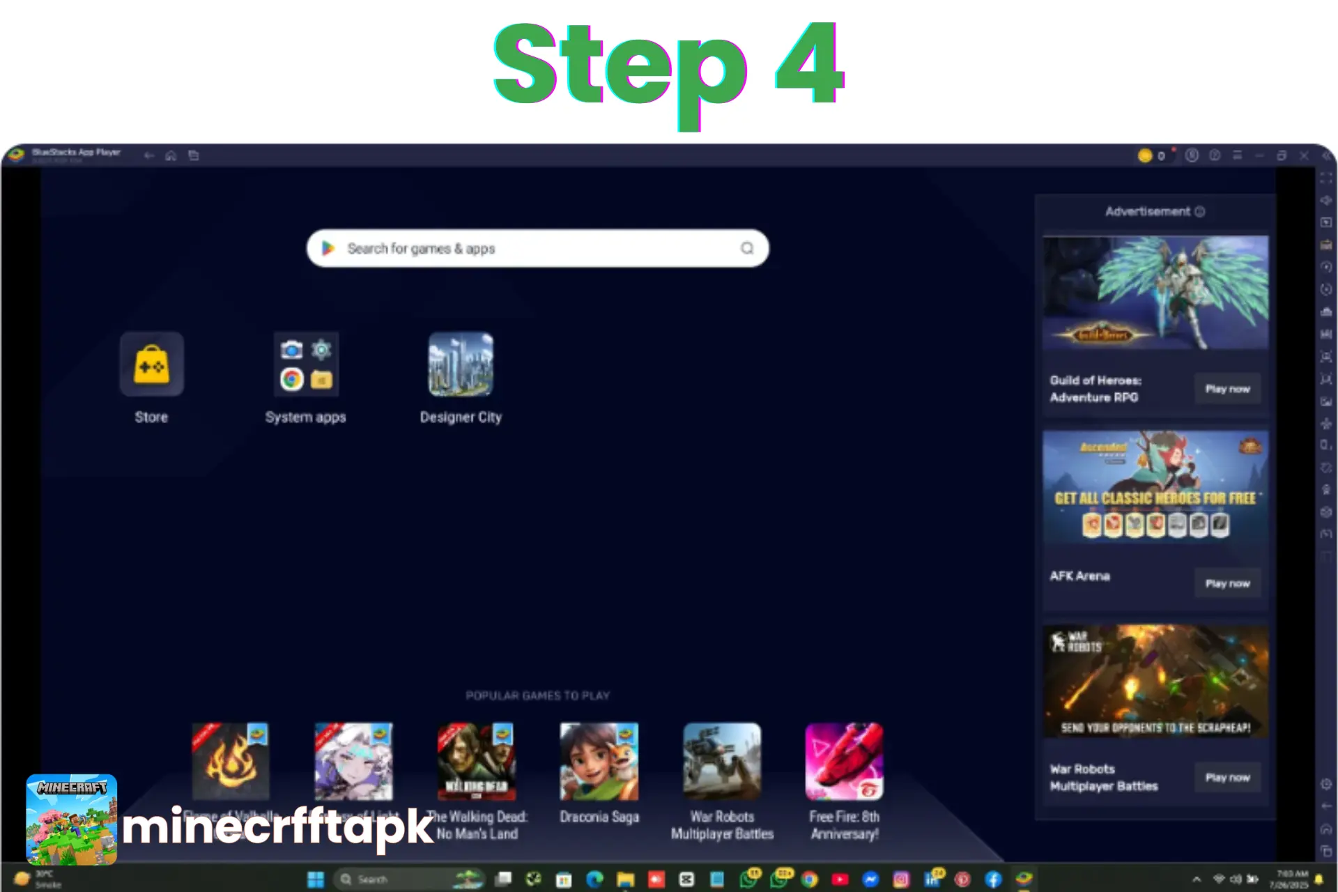 Download Minecraft APK