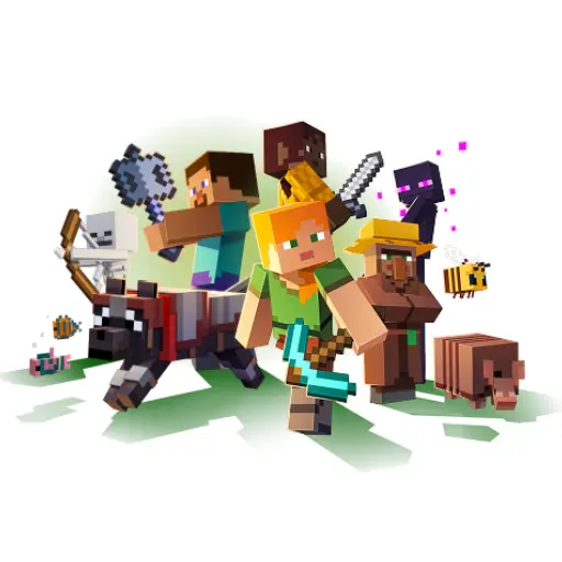 fetchpriority="high" Minecraft APK Download Hero Section Logo