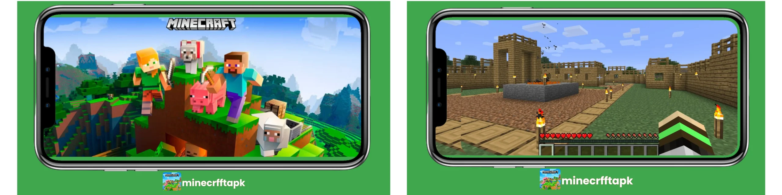 Screenshots of Minecraft APK