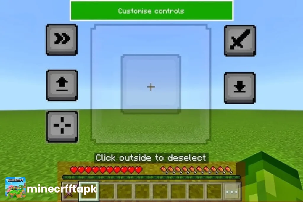 game control in minecraft