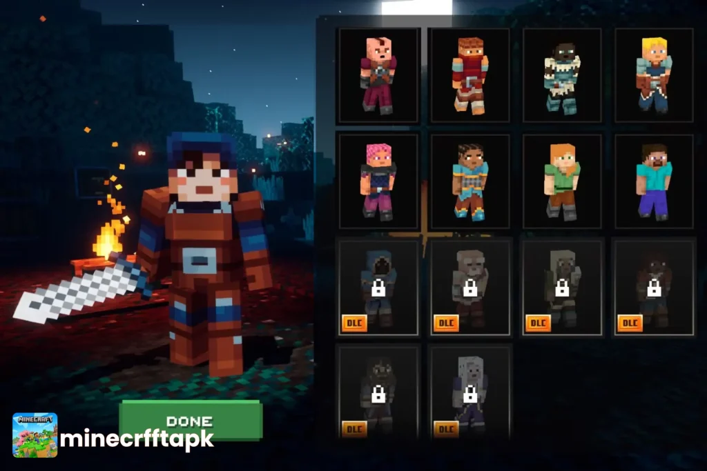 Customize minecraft feature