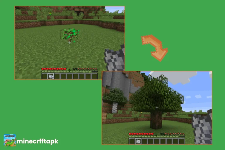 minecraft tree planting