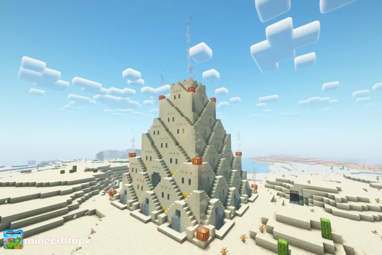 Desert Village in minecraft
