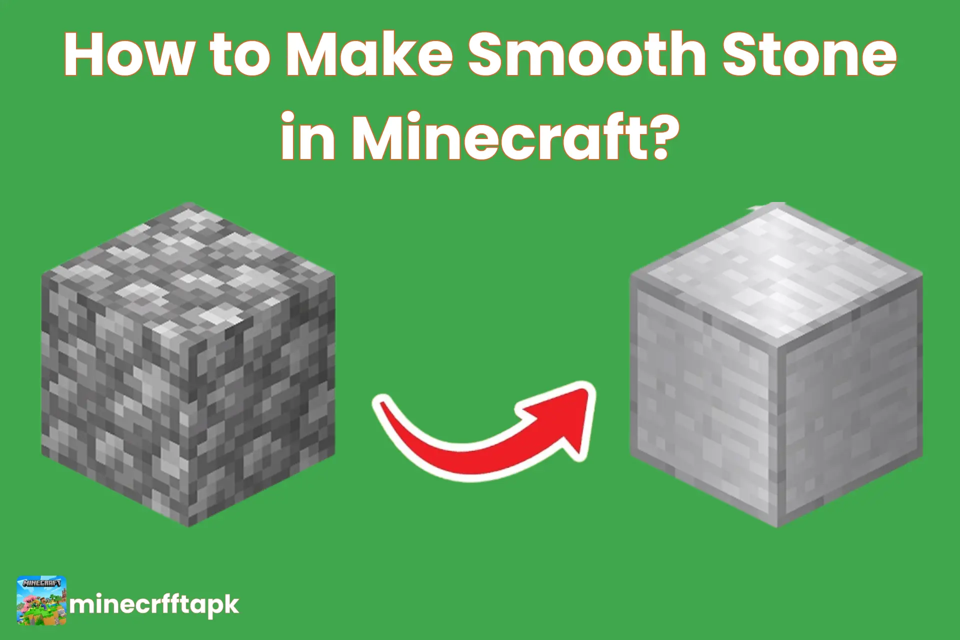 how to make smooth stone in minecraft​