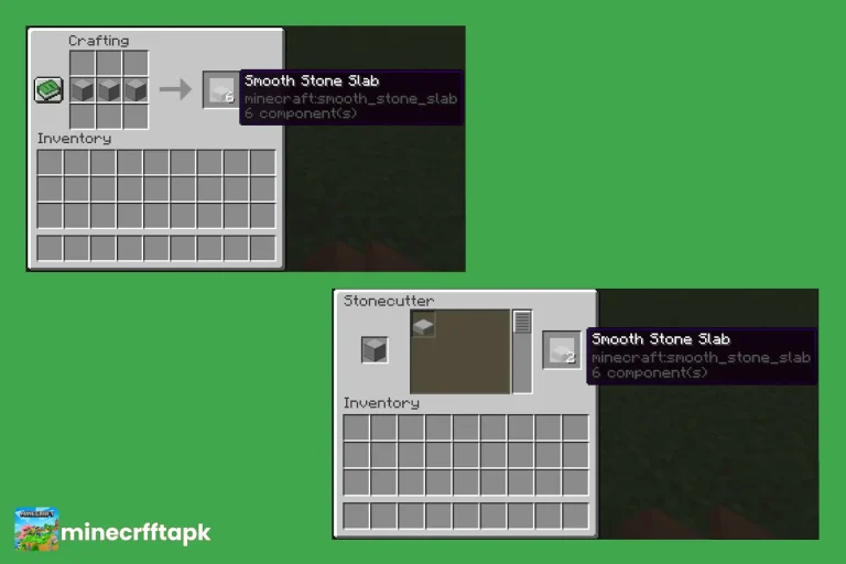 How to Make Smooth Stone Slabs in Minecraft?